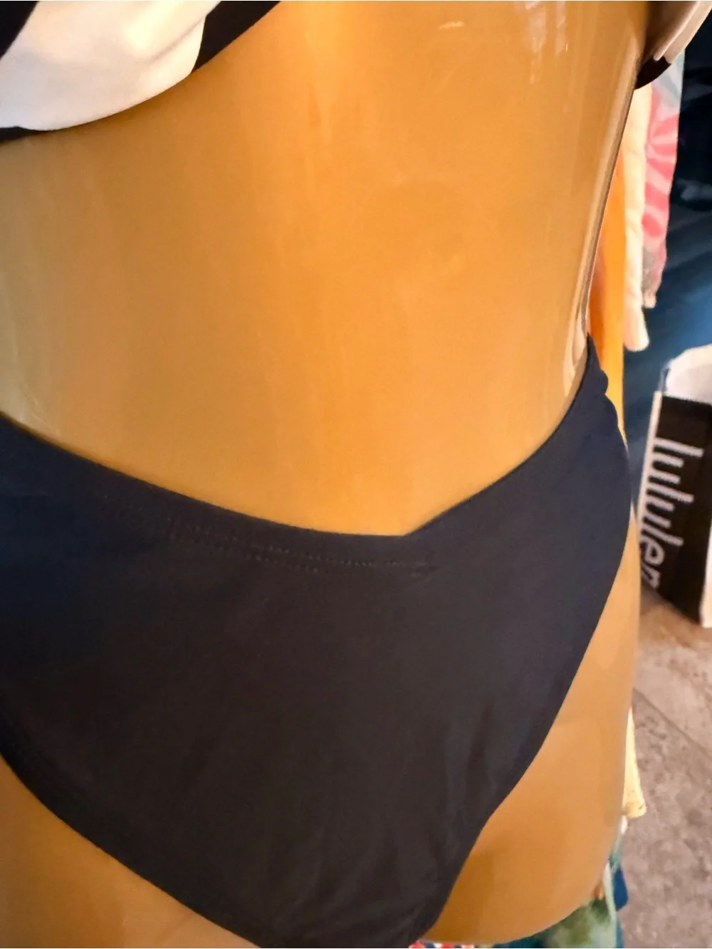 Bar III Black Bikini Bottom